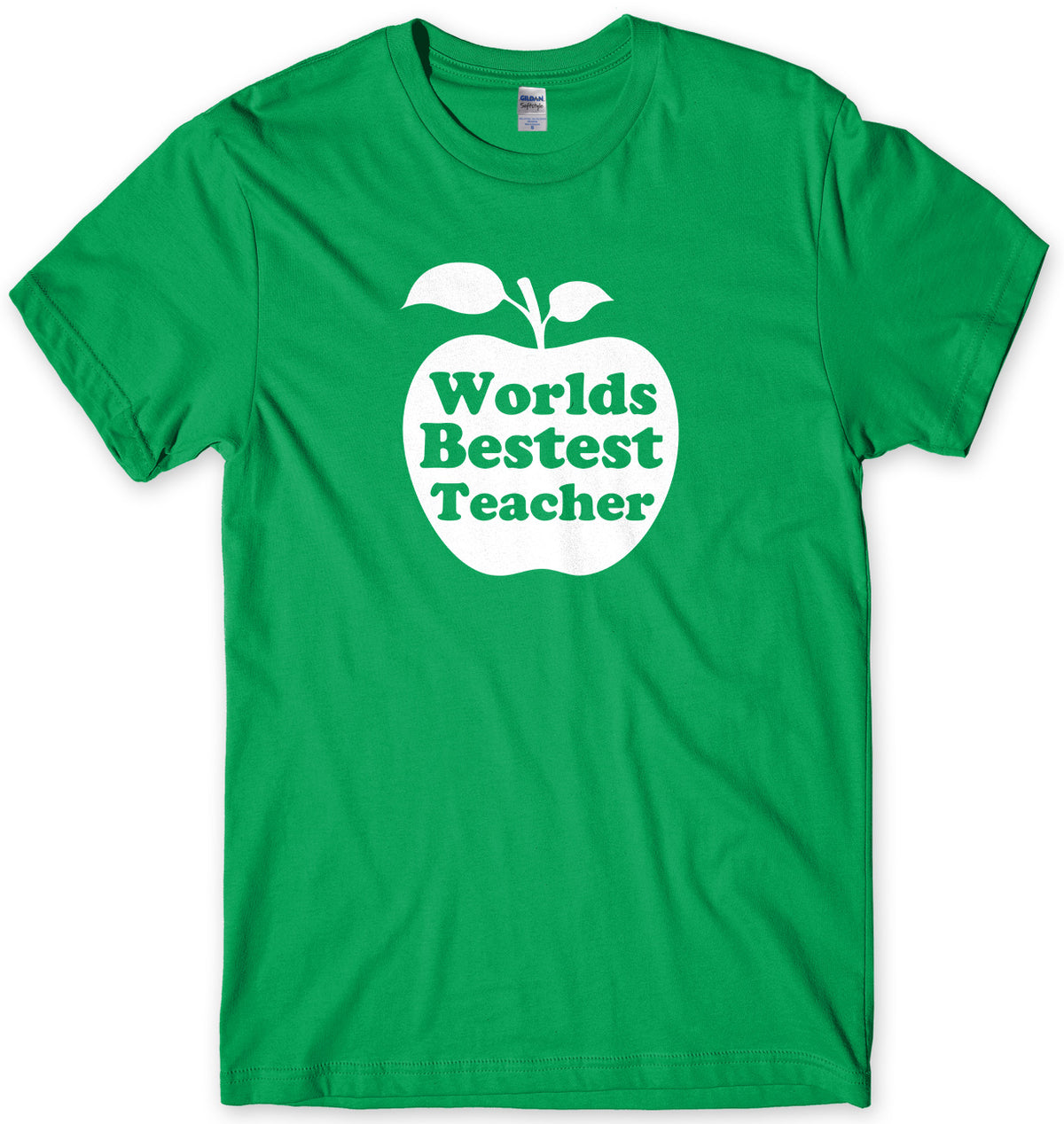 World&#39;s Bestest Teacher Mens Unisex T-Shirt