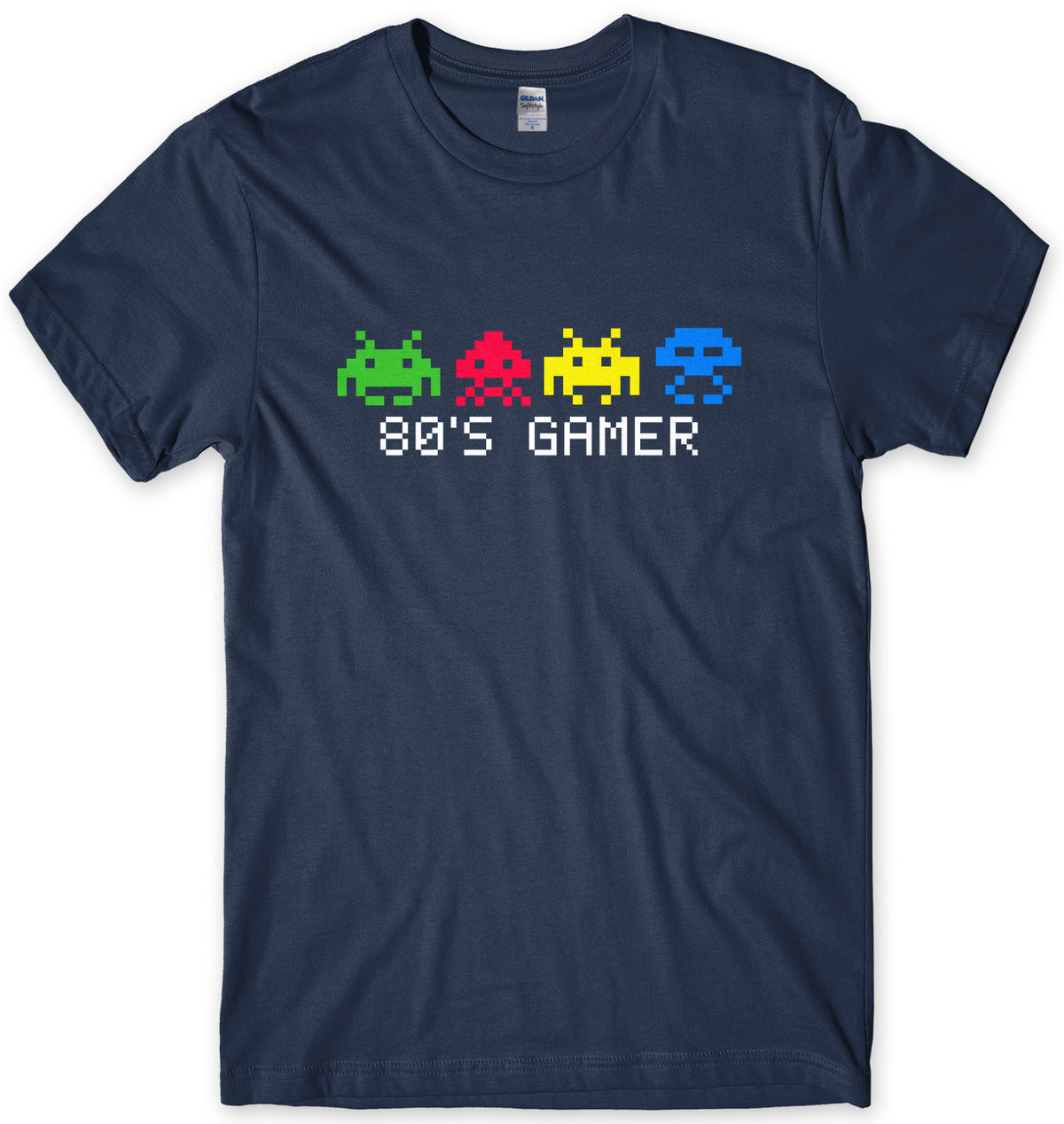 INVADERS FROM SPACE 80&#39;S GAMER MENS UNISEX T-SHIRT