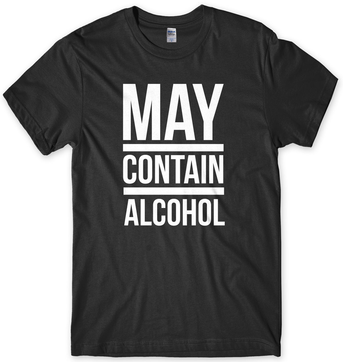 May Contain Alcohol Mens Unisex T-Shirt