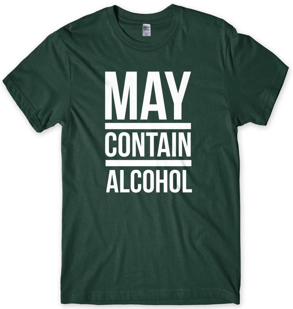 May Contain Alcohol Mens Unisex T-Shirt