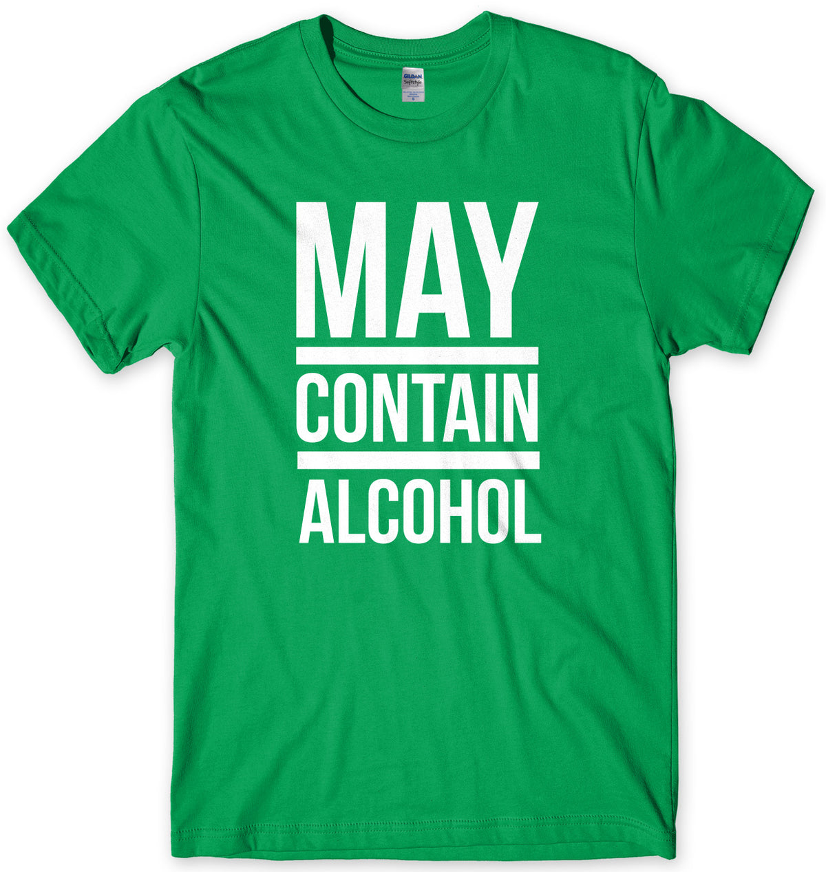 May Contain Alcohol Mens Unisex T-Shirt