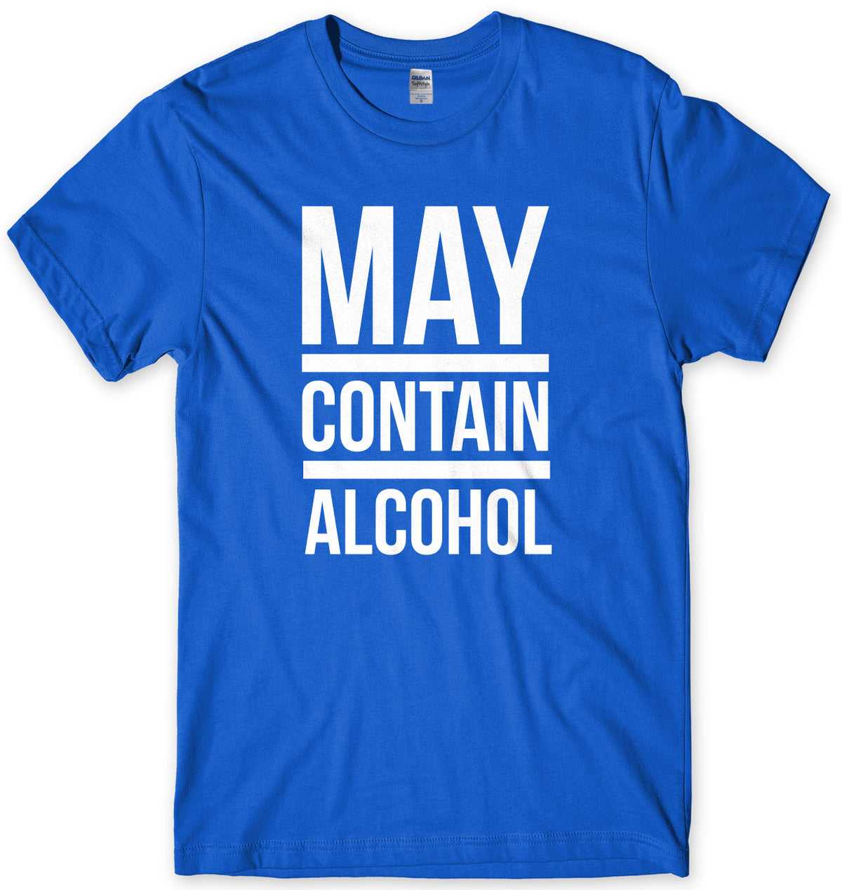 May Contain Alcohol Mens Unisex T-Shirt