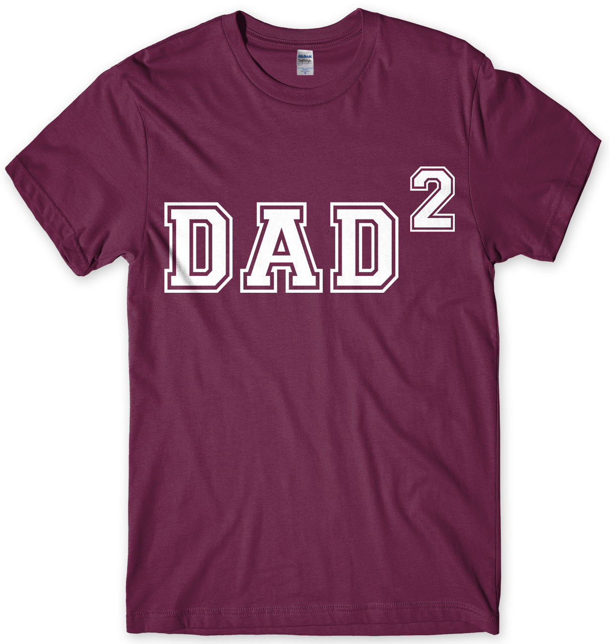 Dad Of Two Mens Unisex T-Shirt