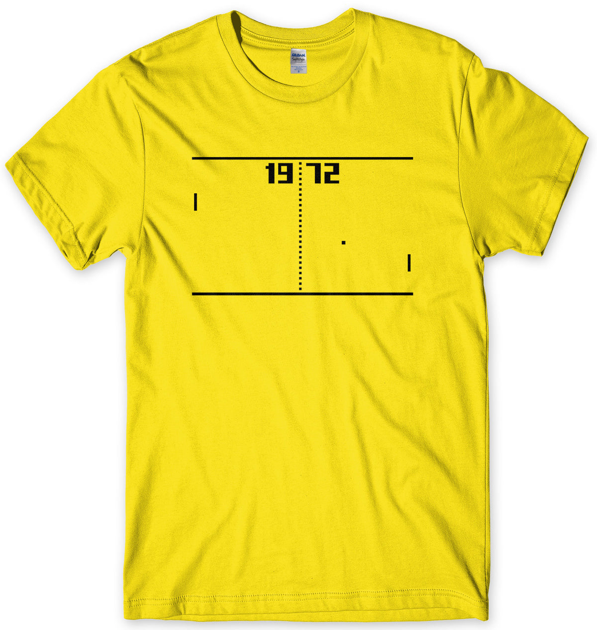 PONG 1972 GAMING MENS UNISEX T-SHIRT