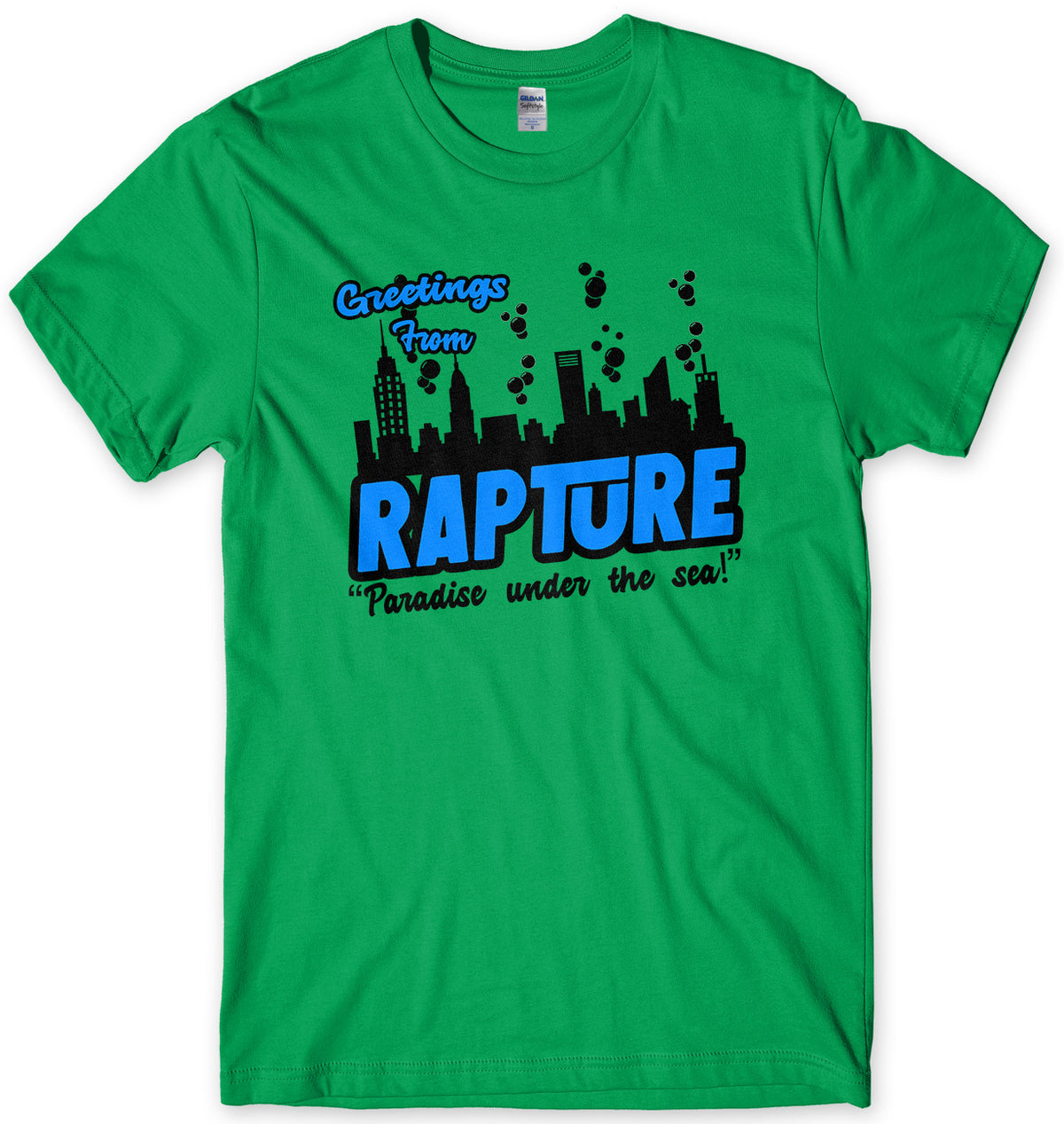 GREETINGS FROM RAPTURE MENS UNISEX T-SHIRT