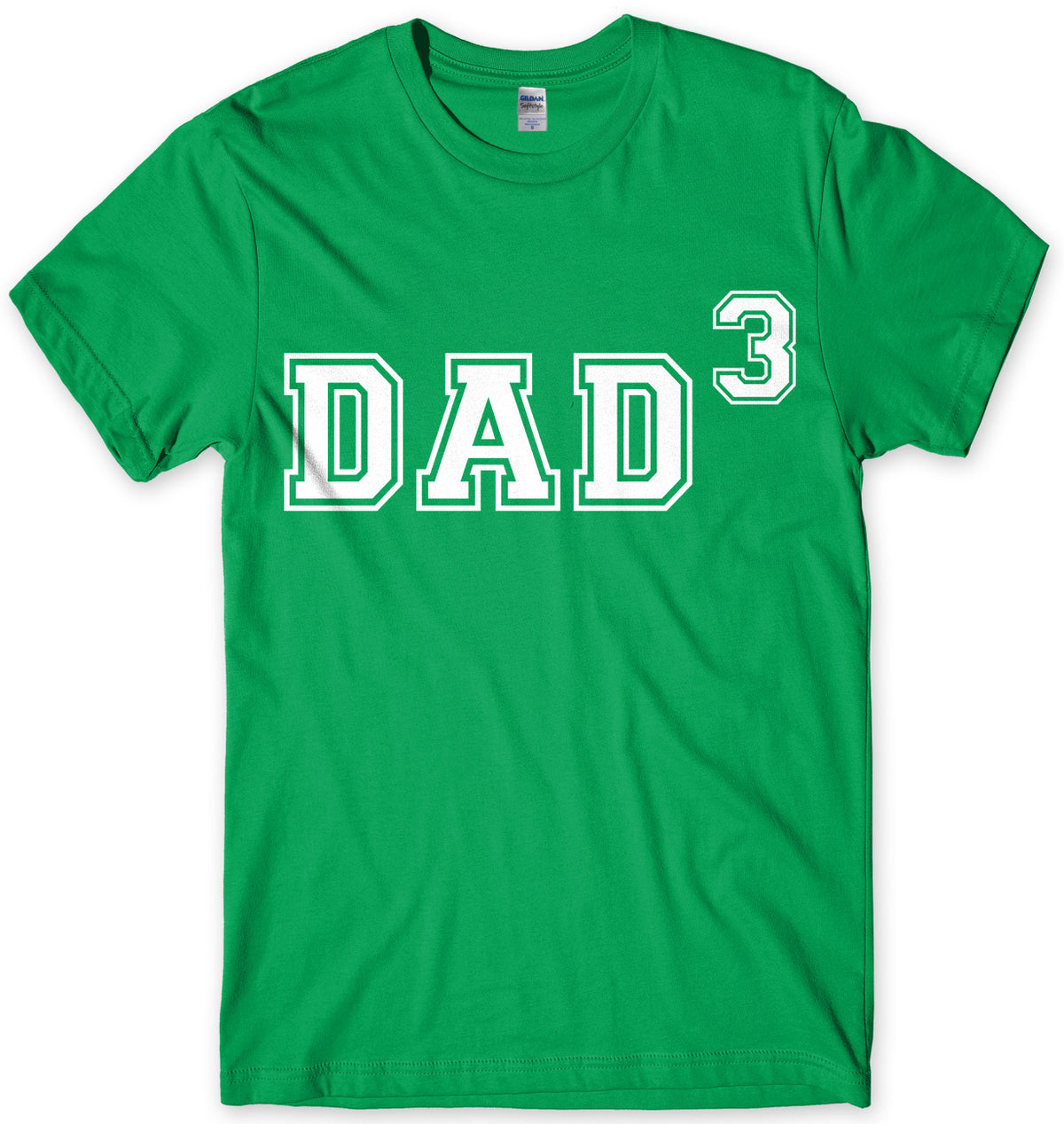 Dad Of Three Mens Unisex T-Shirt