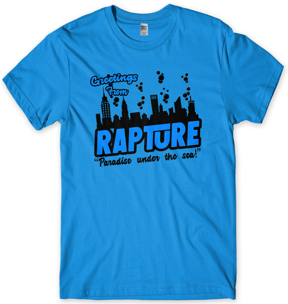 GREETINGS FROM RAPTURE MENS UNISEX T-SHIRT