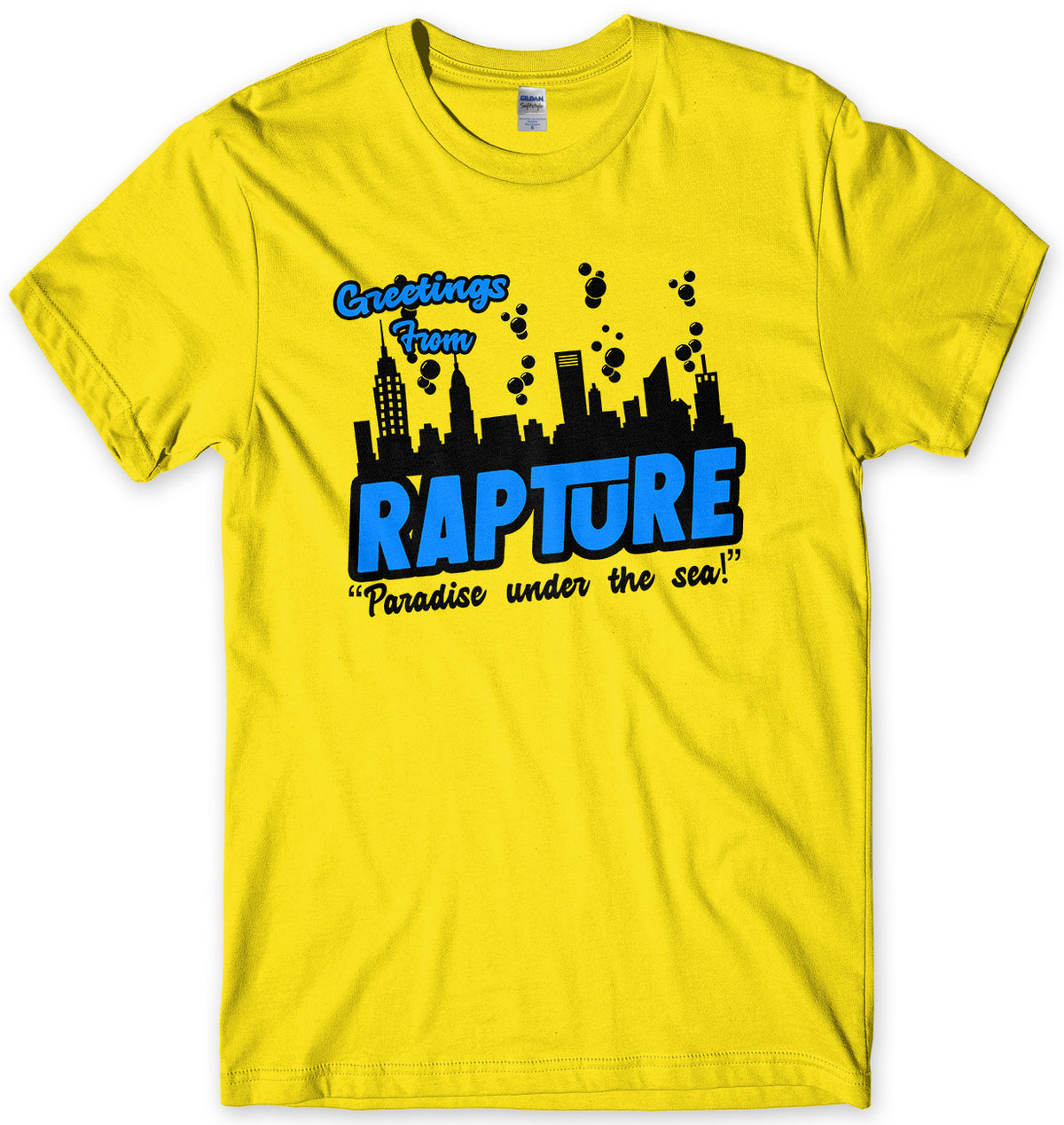 GREETINGS FROM RAPTURE MENS UNISEX T-SHIRT