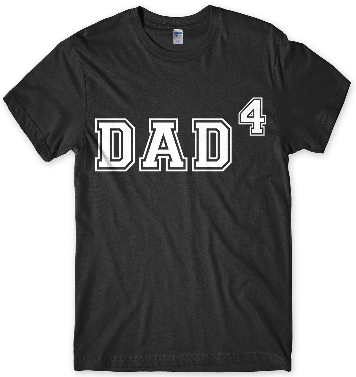 Dad Of Four Mens Unisex T-Shirt