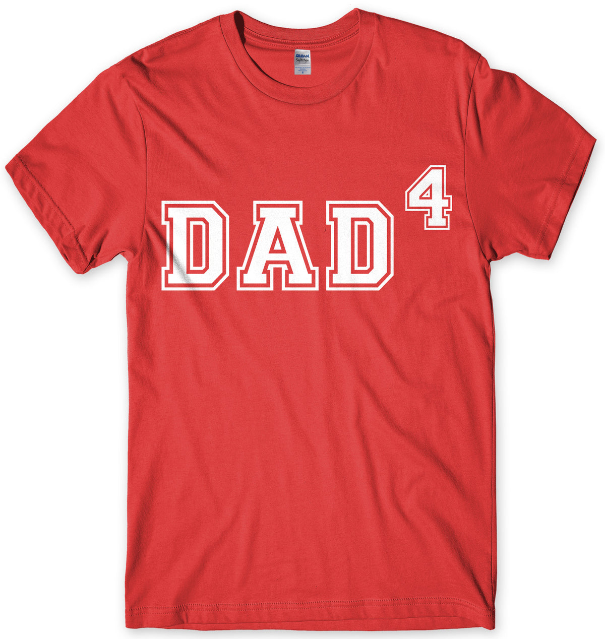 Dad Of Four Mens Unisex T-Shirt