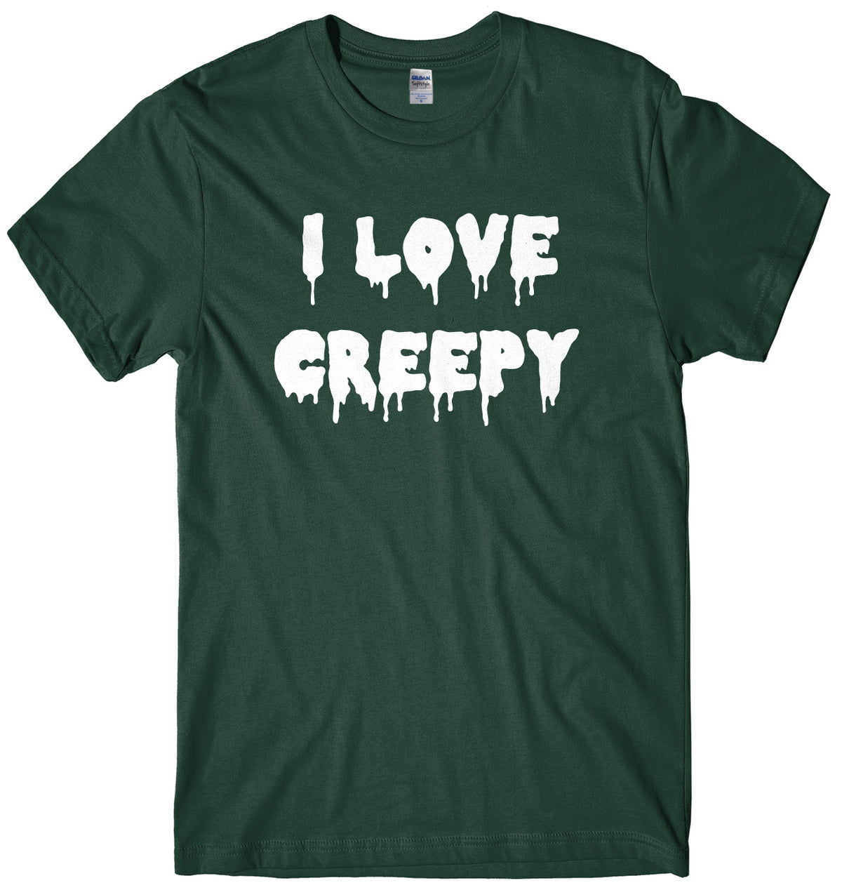 I Love Creepy Mens Unisex Halloween T-Shirt