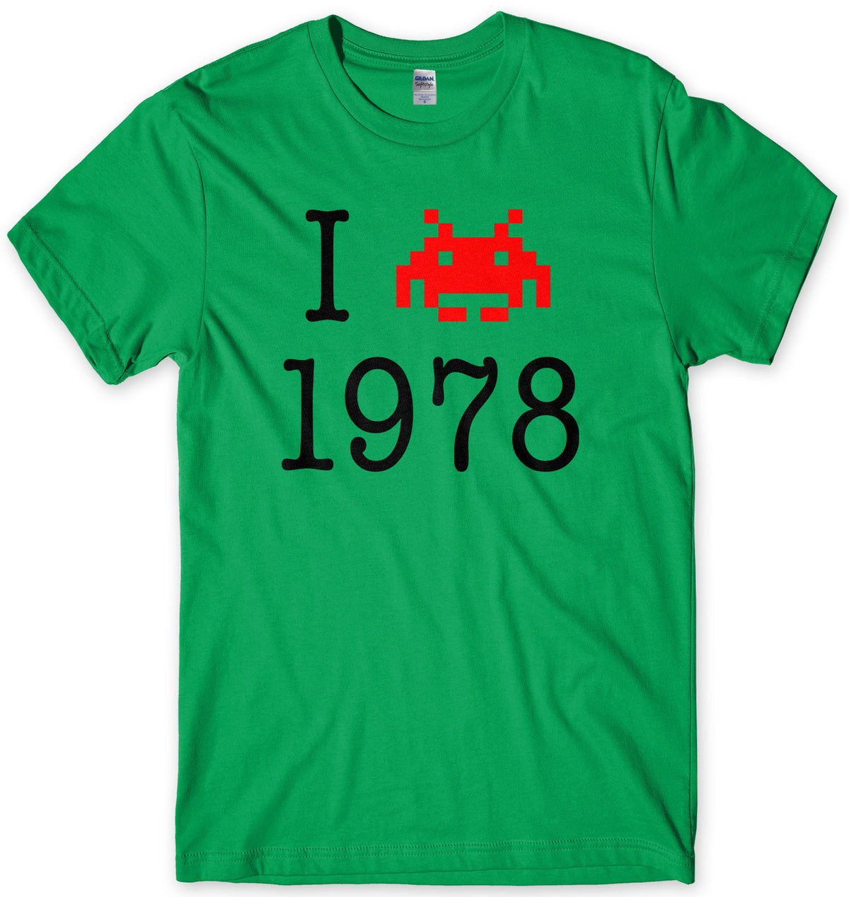 INVADERS FROM SPACE I LOVE 1978 MENS UNISEX T-SHIRT