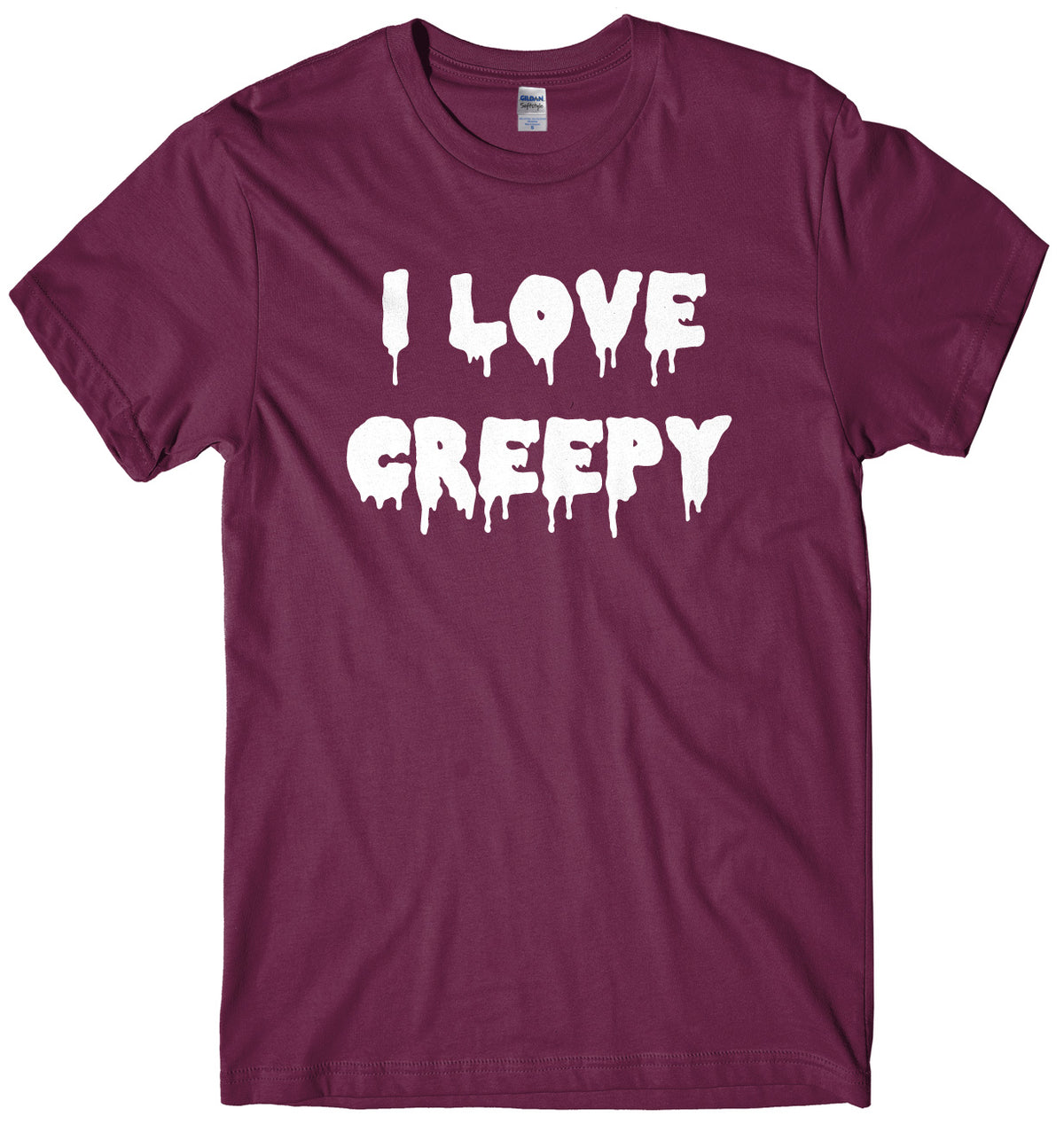 I Love Creepy Mens Unisex Halloween T-Shirt