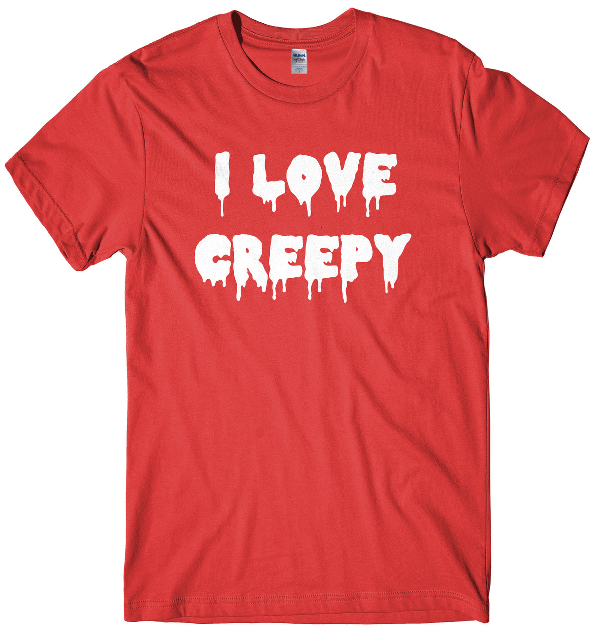 I Love Creepy Mens Unisex Halloween T-Shirt