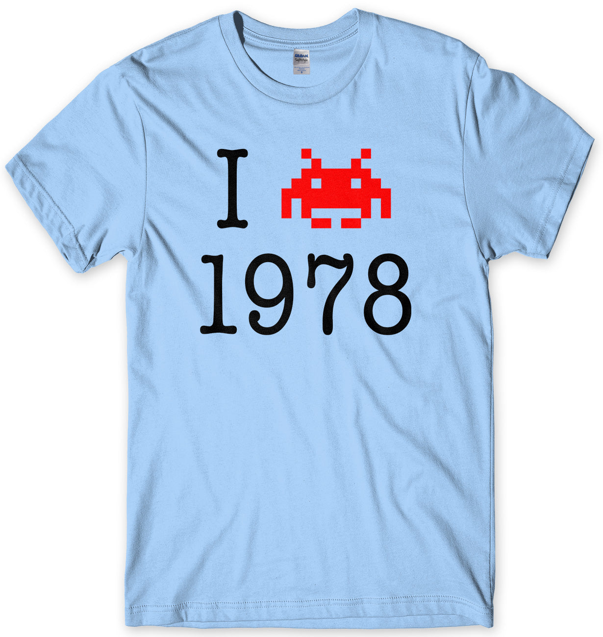 INVADERS FROM SPACE I LOVE 1978 MENS UNISEX T-SHIRT