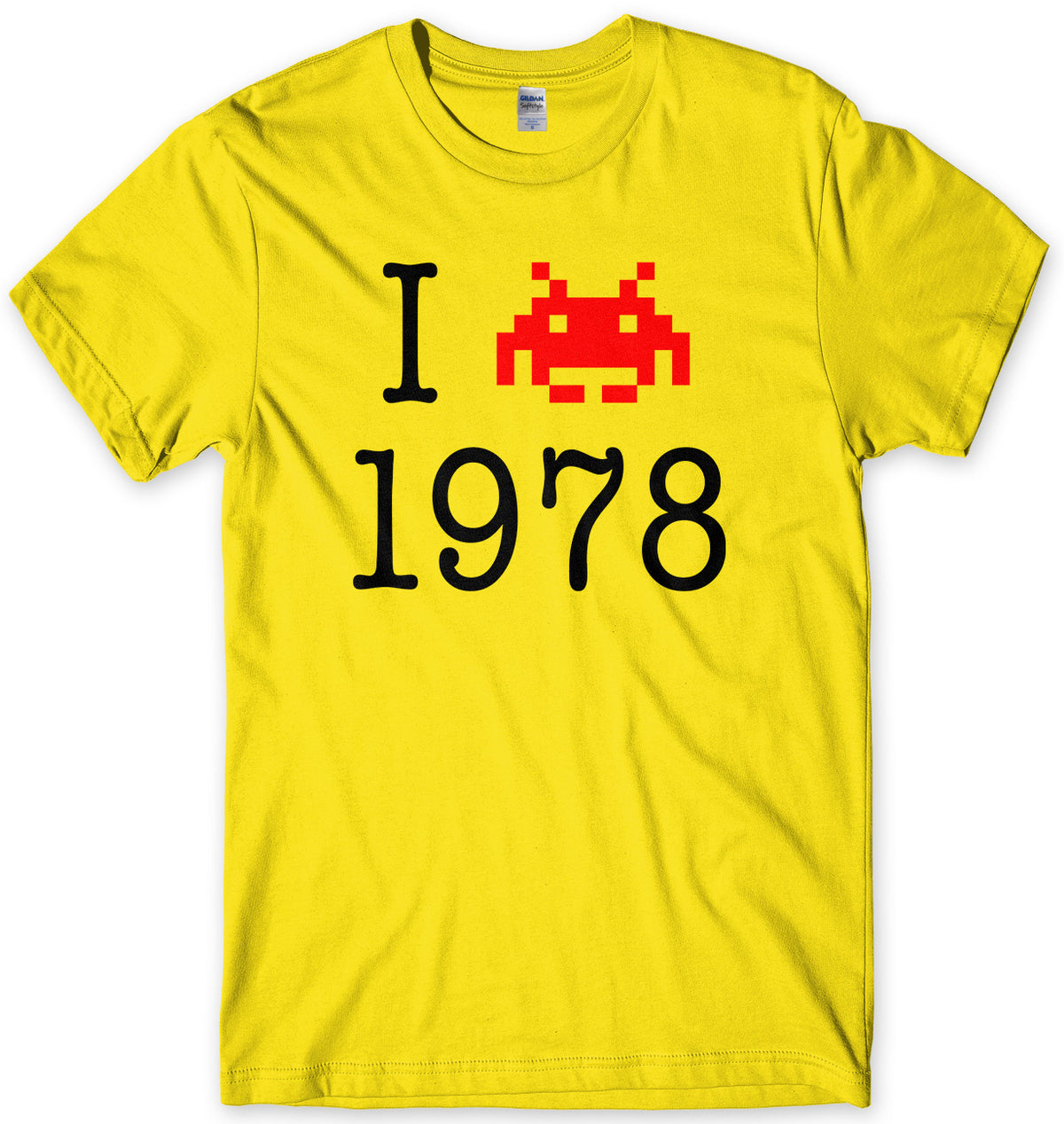 INVADERS FROM SPACE I LOVE 1978 MENS UNISEX T-SHIRT