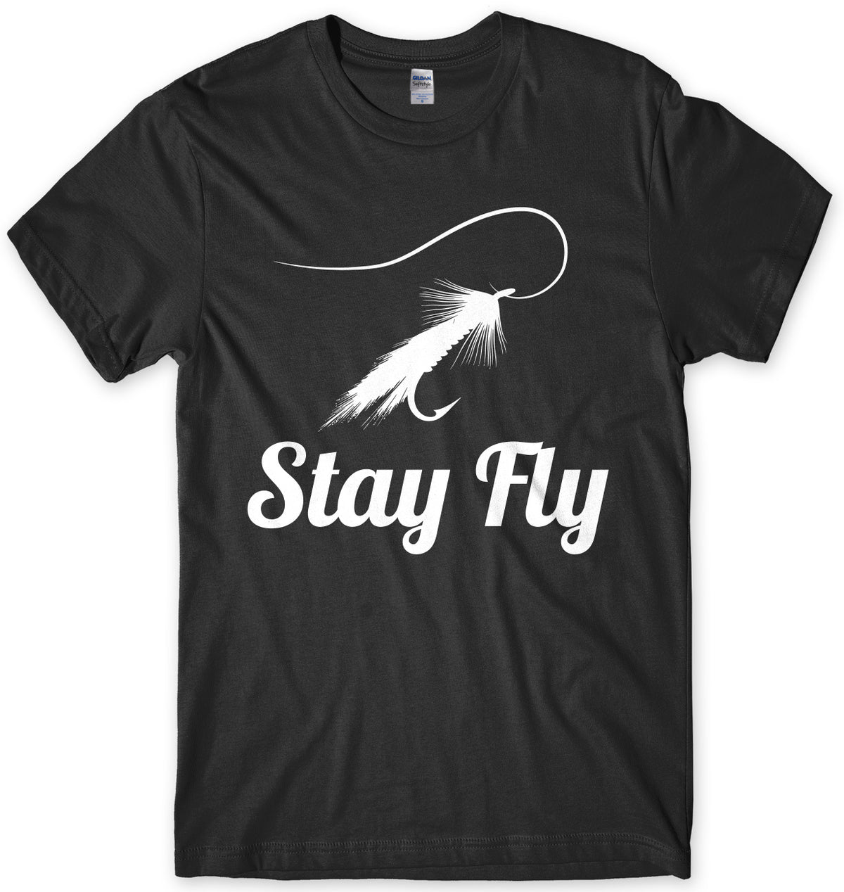 Stay Fly - Fly Fishing Mens Unisex T-Shirt