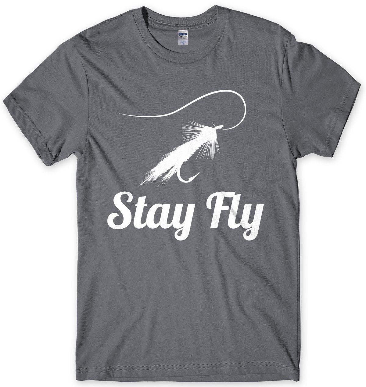 Stay Fly - Fly Fishing Mens Unisex T-Shirt