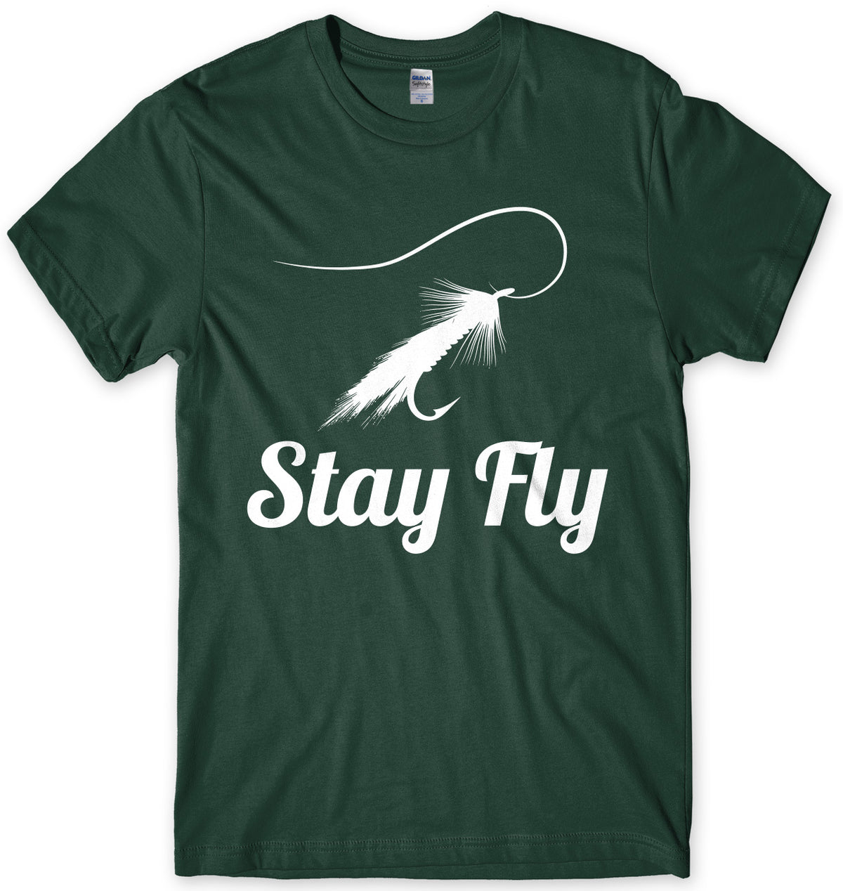 Stay Fly - Fly Fishing Mens Unisex T-Shirt