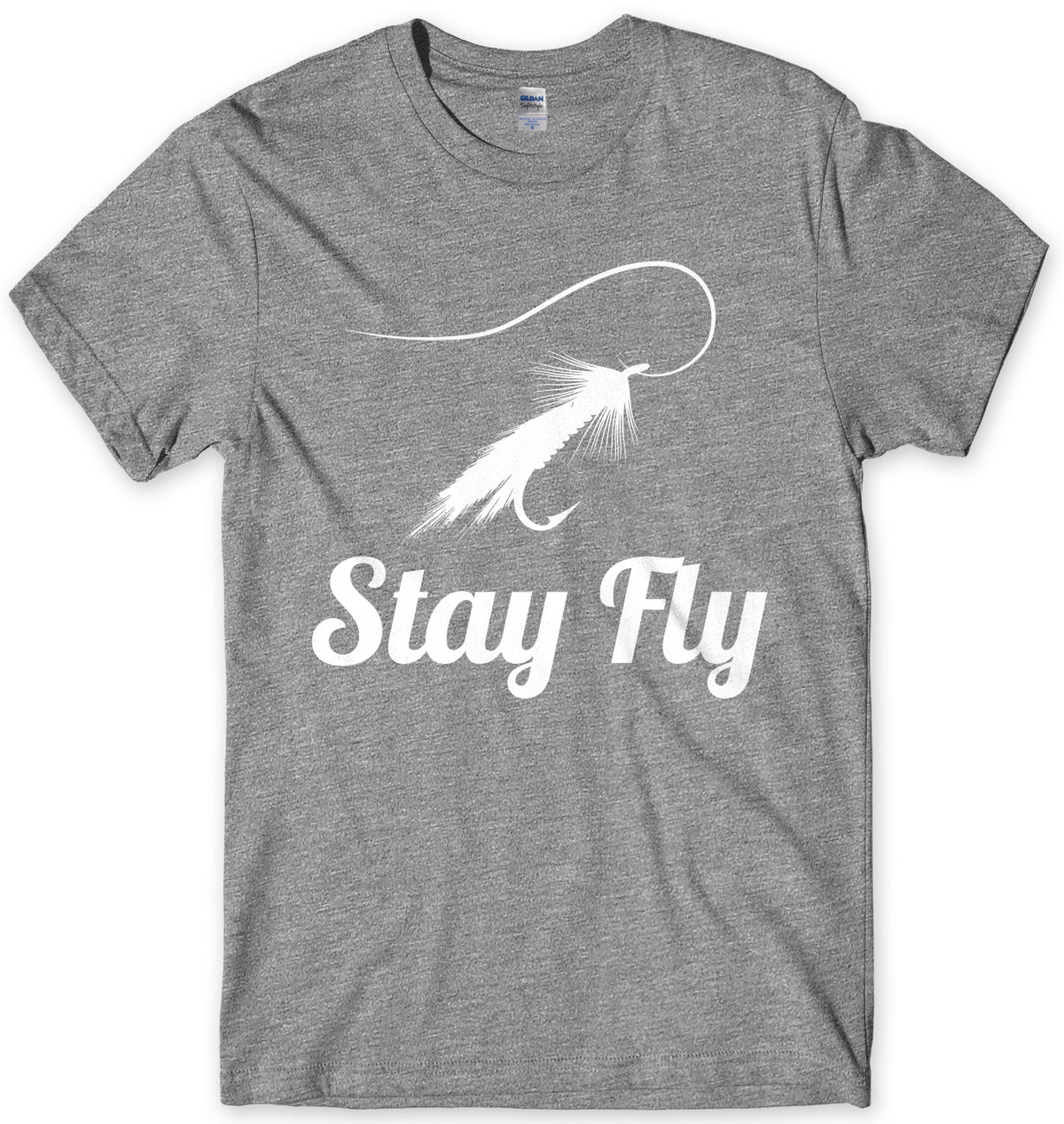 Stay Fly - Fly Fishing Mens Unisex T-Shirt