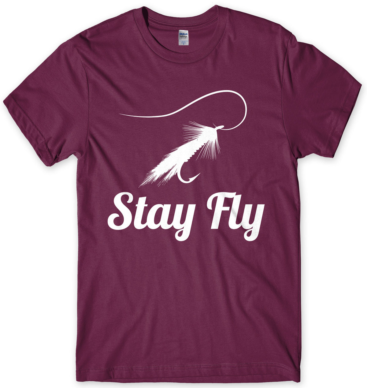Stay Fly - Fly Fishing Mens Unisex T-Shirt