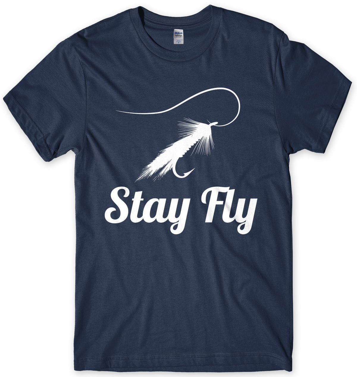 Stay Fly - Fly Fishing Mens Unisex T-Shirt