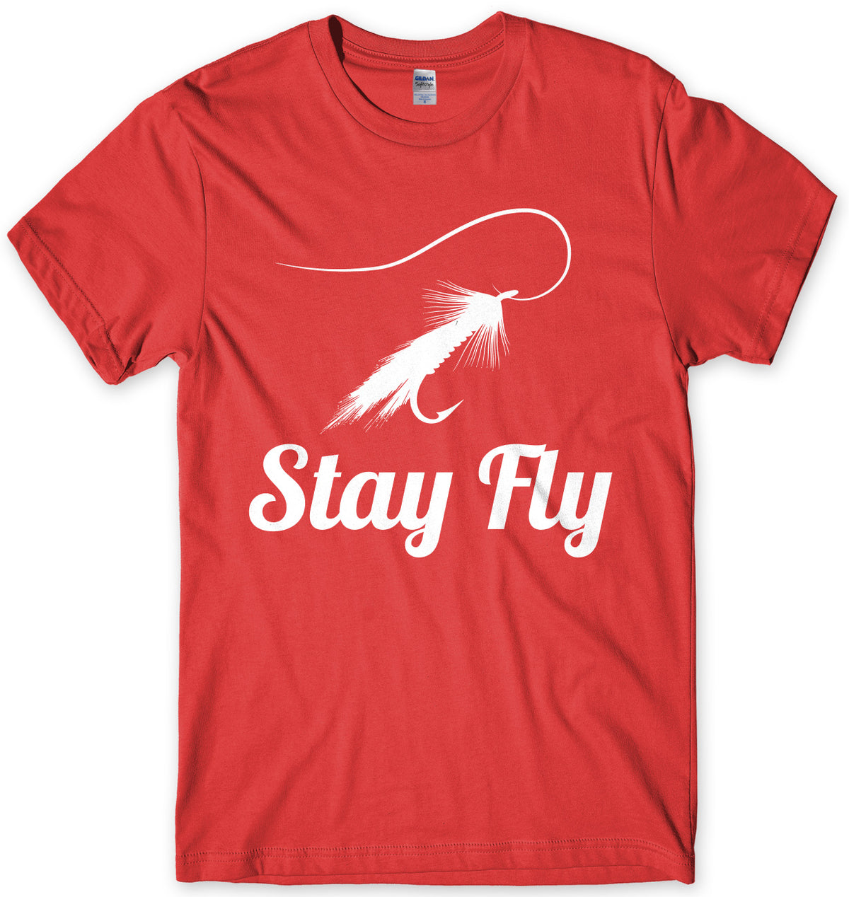 Stay Fly - Fly Fishing Mens Unisex T-Shirt