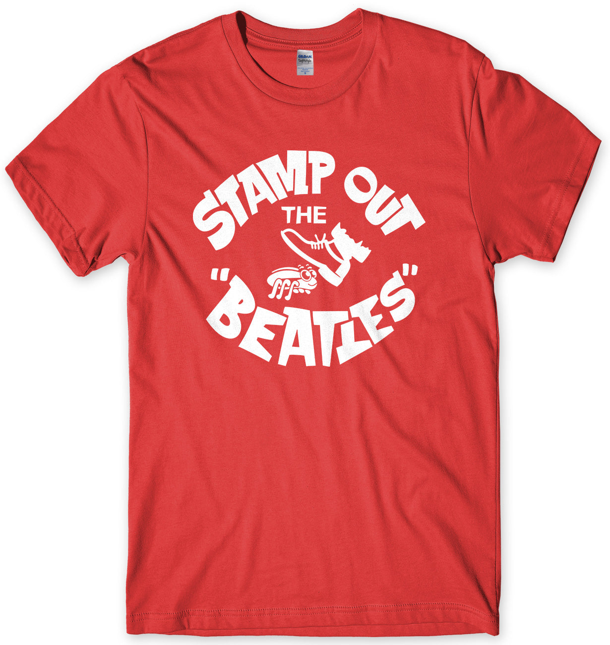 STAMP OUT THE BEATLES MENS UNISEX T-SHIRT