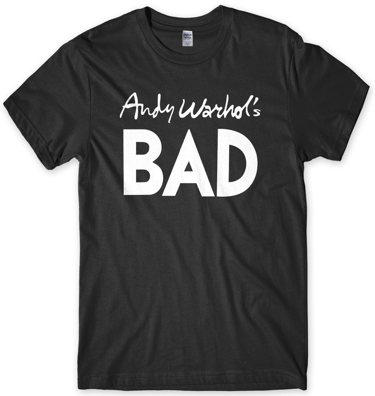 ANDY WARHOL&#39;S BAD MENS UNISEX T-SHIRT
