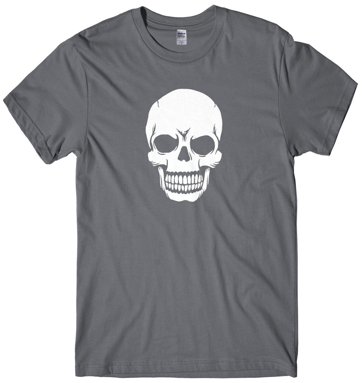 Skeleton Skull Face Design Mens Unisex Halloween T-Shirt