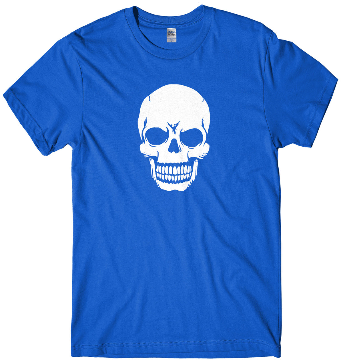 Skeleton Skull Face Design Mens Unisex Halloween T-Shirt
