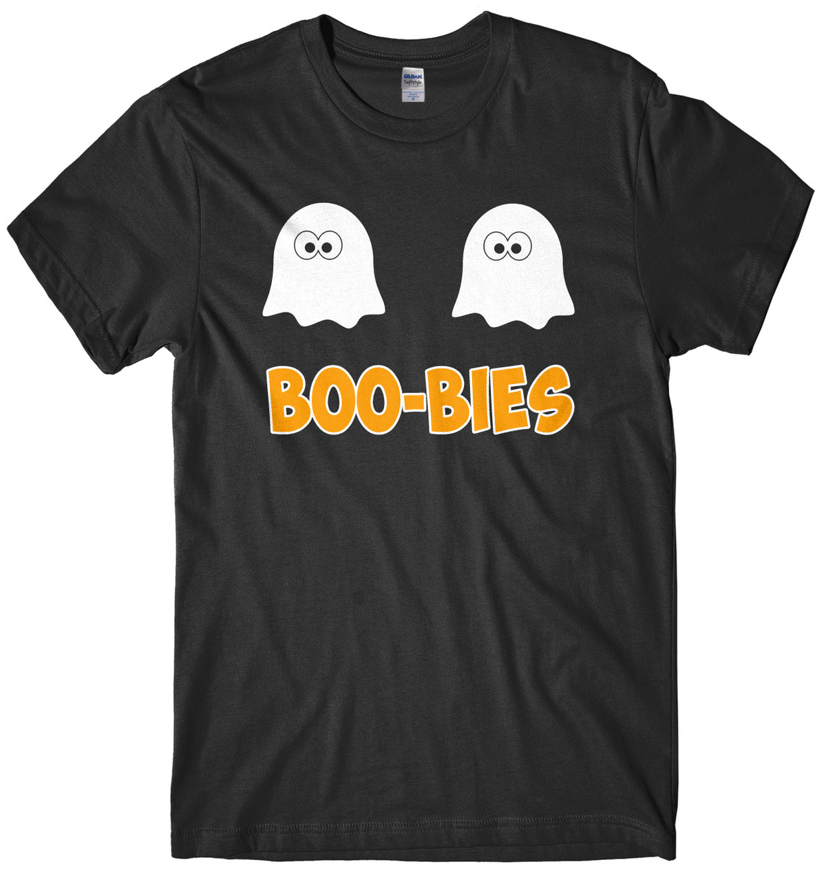 BOO-BIES Mens Unisex Halloween T-Shirt