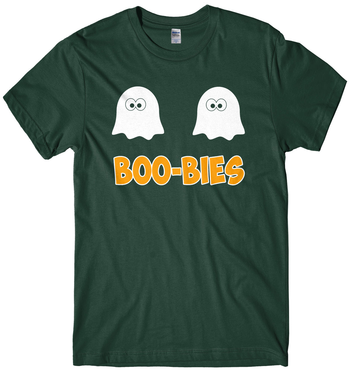 BOO-BIES Mens Unisex Halloween T-Shirt