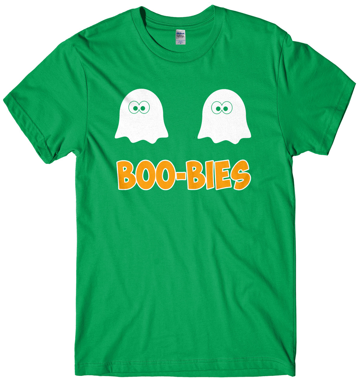 BOO-BIES Mens Unisex Halloween T-Shirt