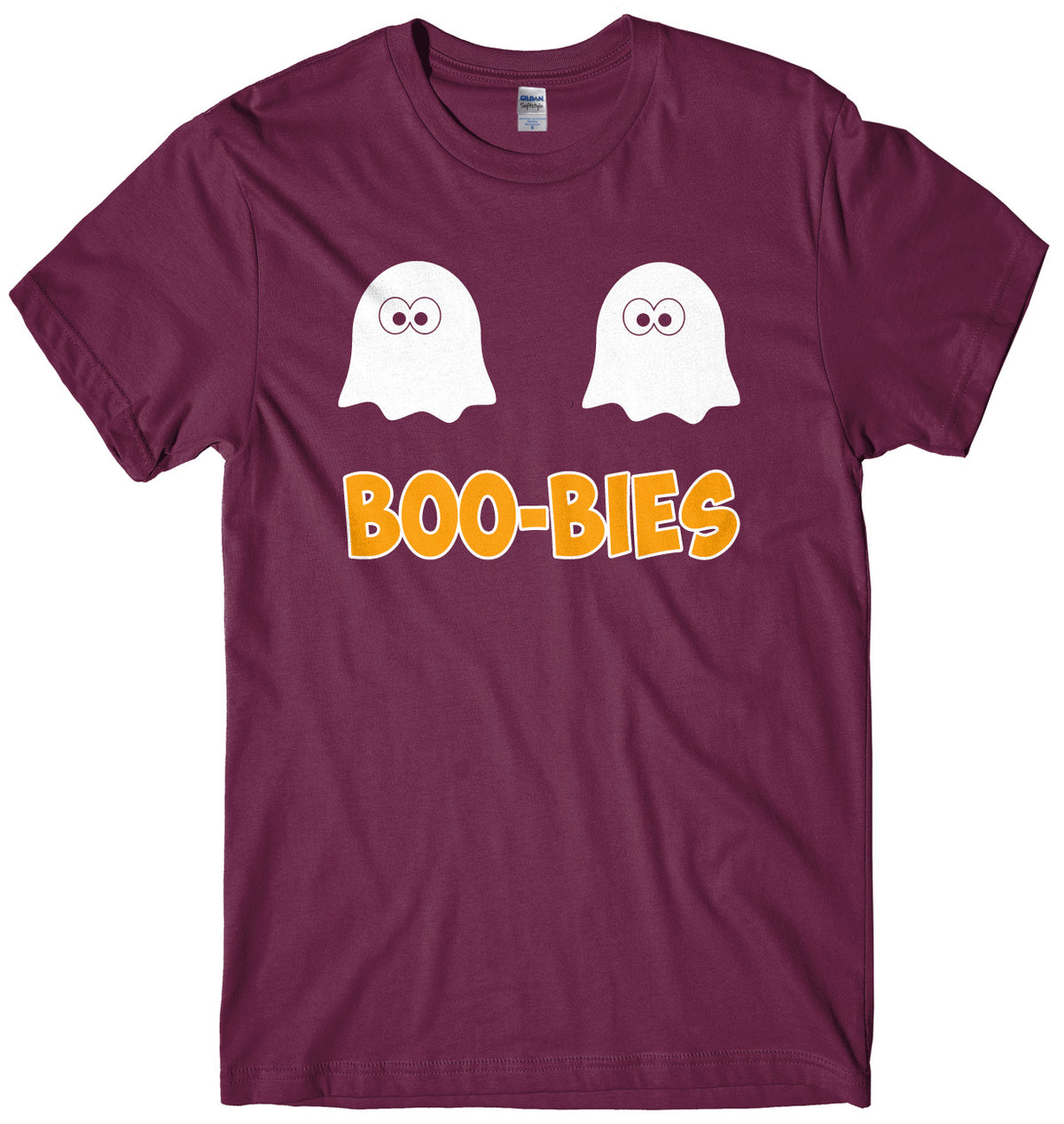 BOO-BIES Mens Unisex Halloween T-Shirt