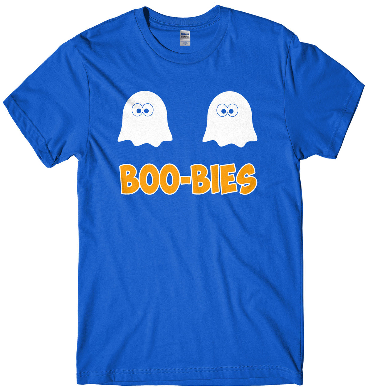BOO-BIES Mens Unisex Halloween T-Shirt