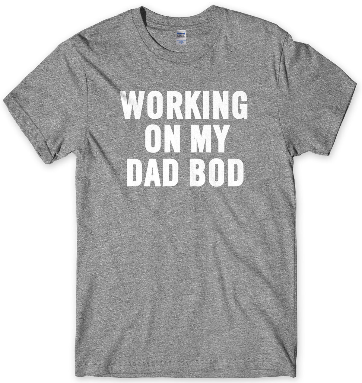 Working On My Dad Bod Mens Unisex T-Shirt