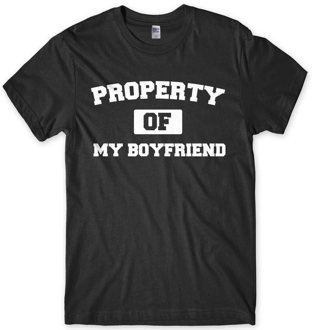 Property Of My Boyfriend Mens Unisex T-Shirt