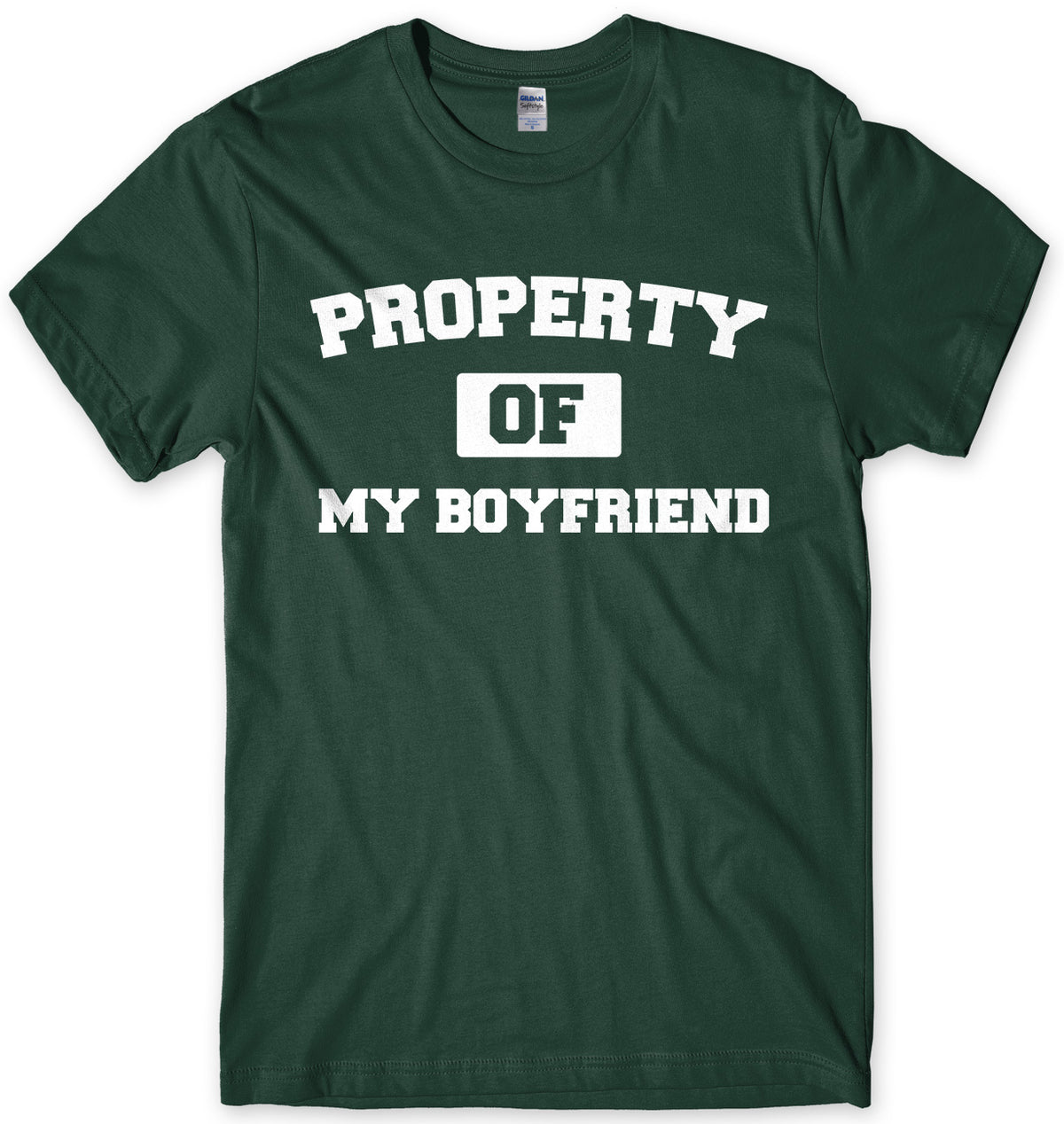 Property Of My Boyfriend Mens Unisex T-Shirt