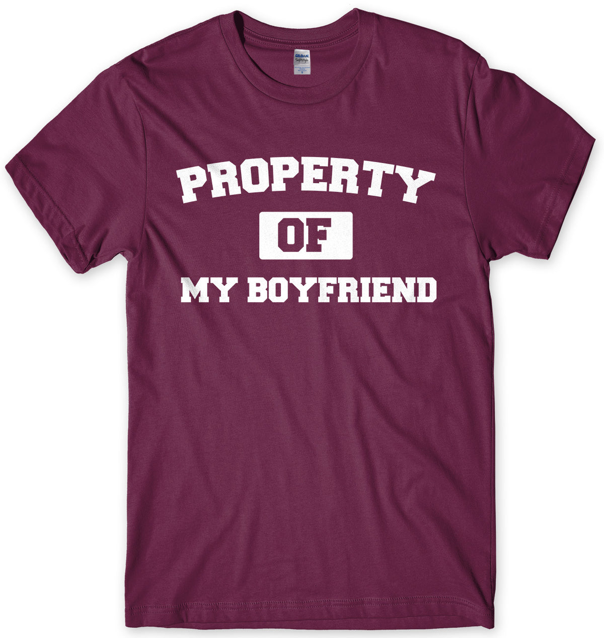 Property Of My Boyfriend Mens Unisex T-Shirt