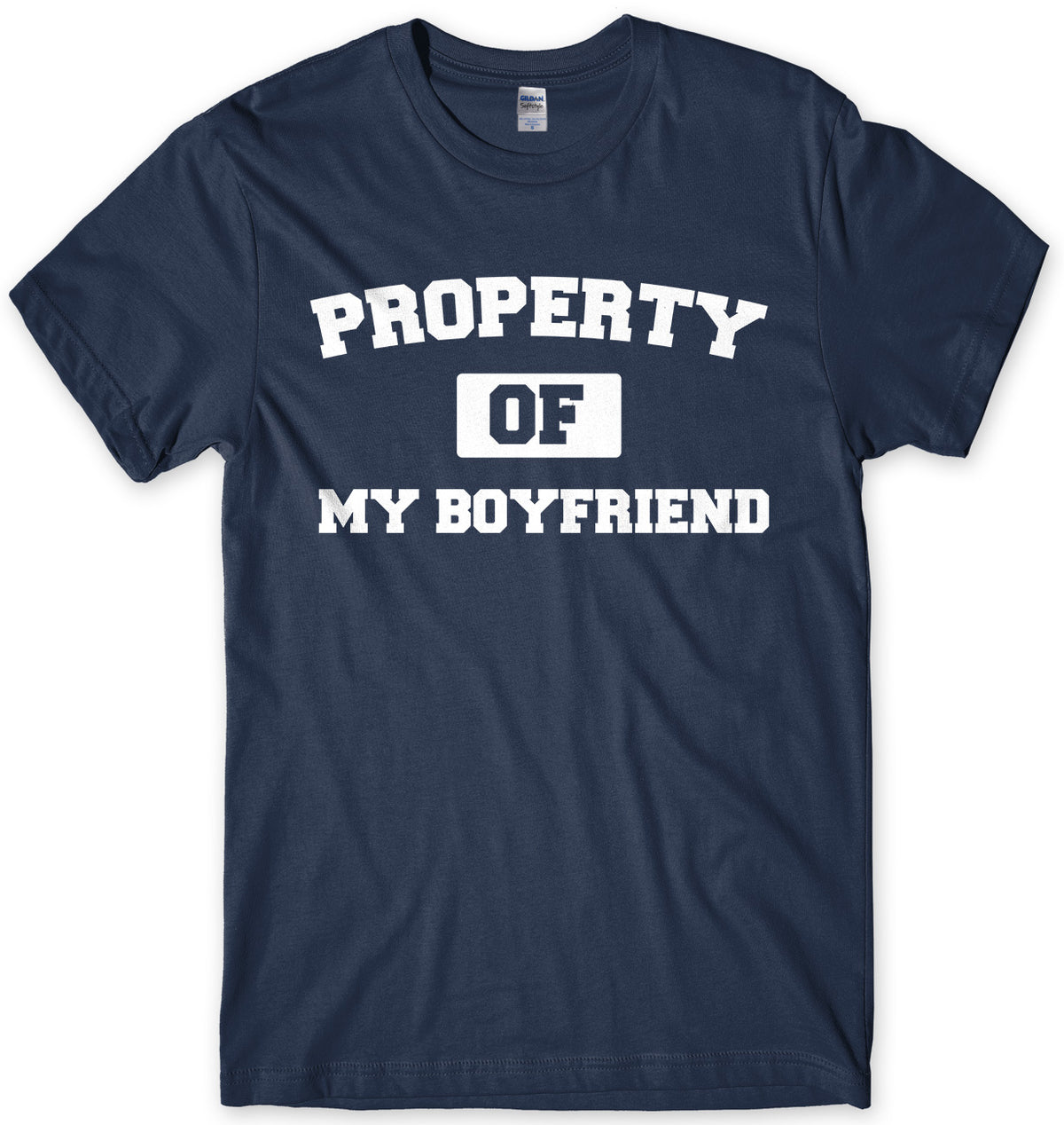 Property Of My Boyfriend Mens Unisex T-Shirt