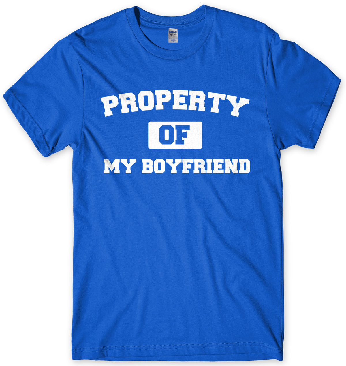 Property Of My Boyfriend Mens Unisex T-Shirt