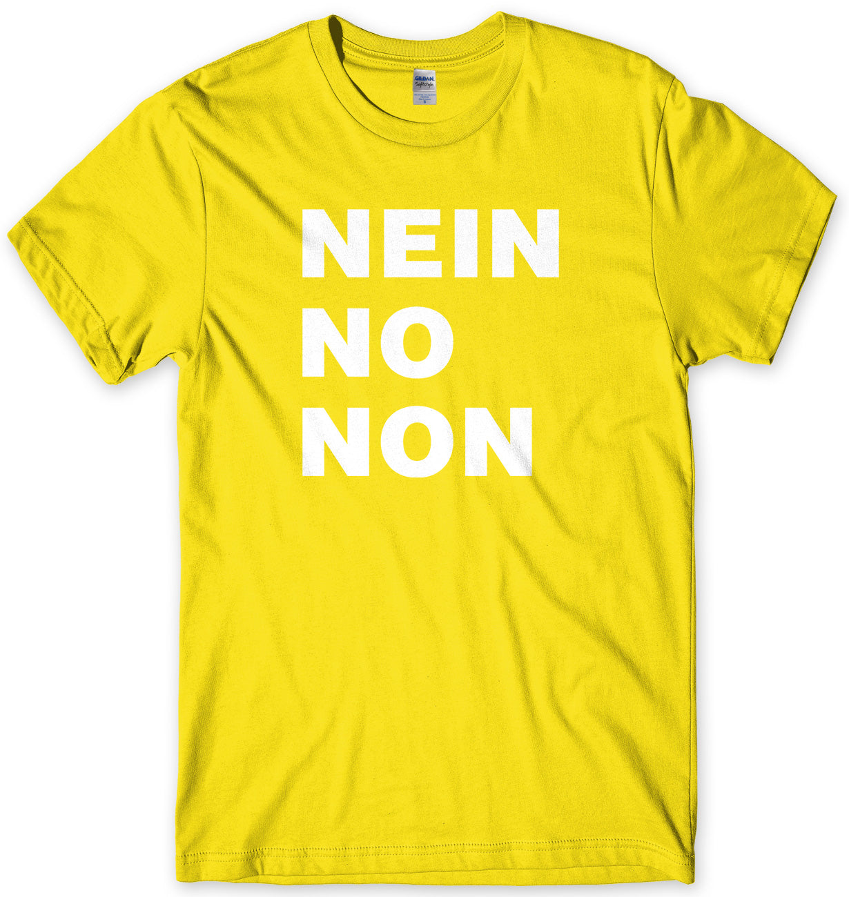 NEIN NO NON AS WORN BY THOM YORKE MENS UNISEX T-SHIRT