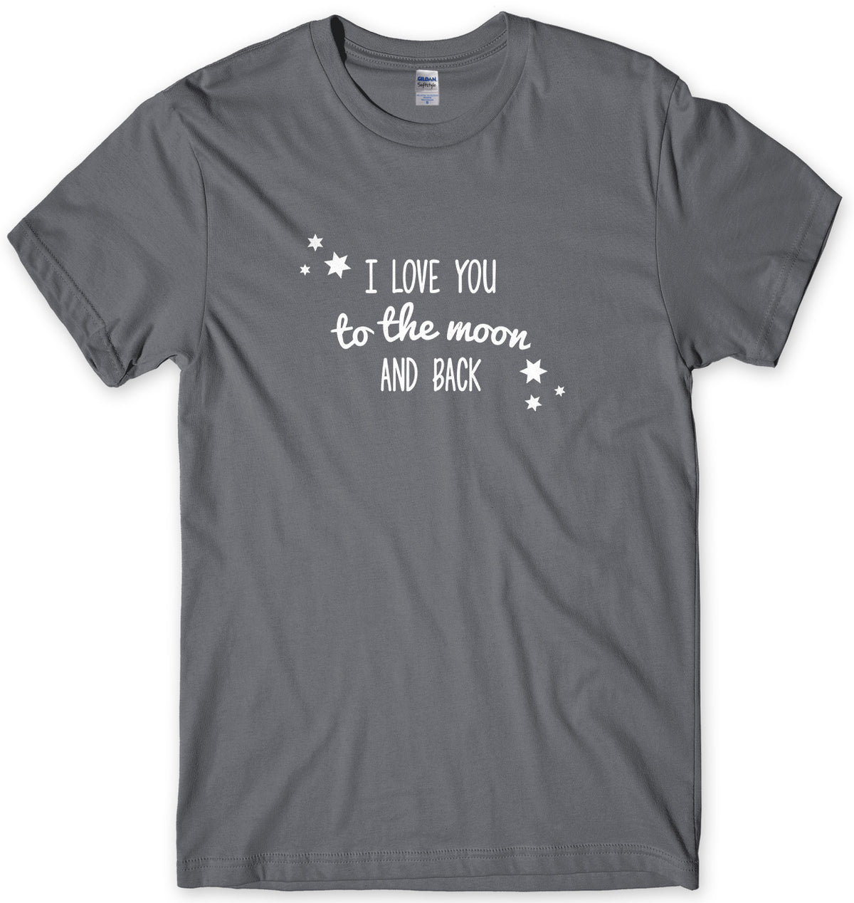 I Love You To The Moon And Back Mens Unisex Style T-Shirt