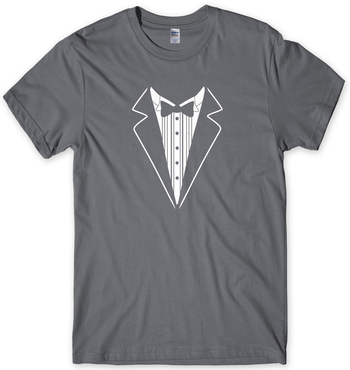 Tuxedo Suit Shirt And Tie Mens Unisex T-Shirt