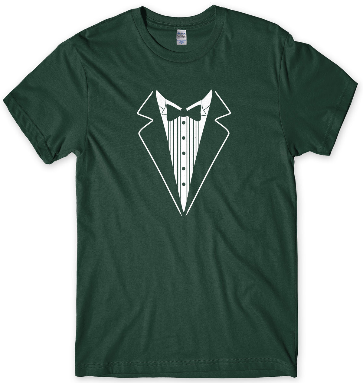 Tuxedo Suit Shirt And Tie Mens Unisex T-Shirt