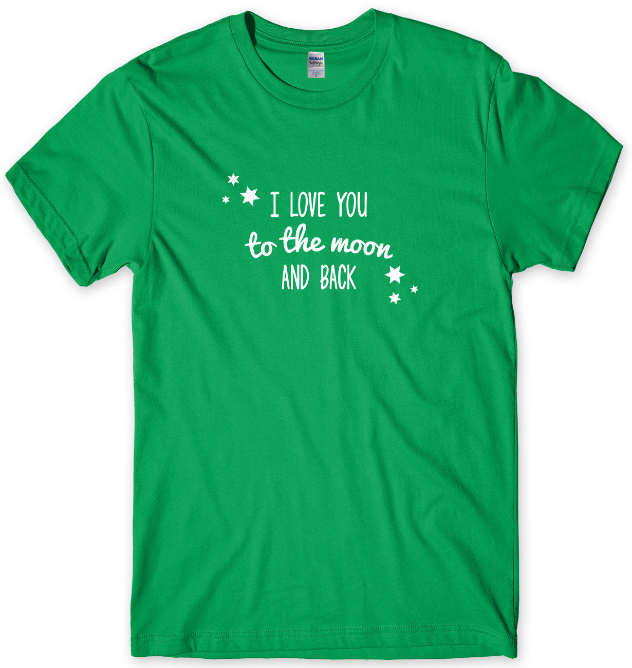 I Love You To The Moon And Back Mens Unisex Style T-Shirt