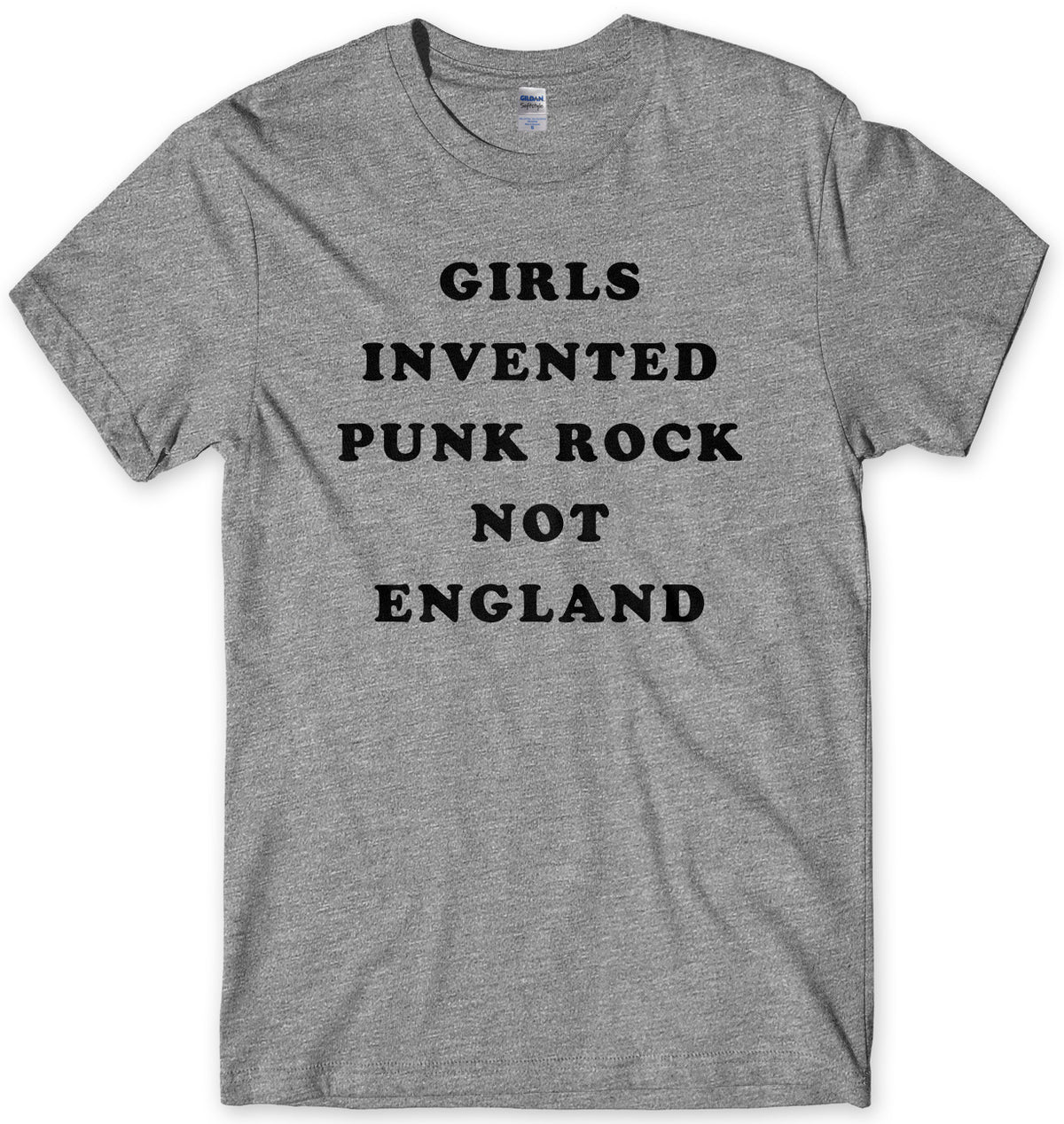 GIRLS INVENTED PUNK ROCK AS WORN BY KIM GORDON MENS UNISEX T-SHIRT