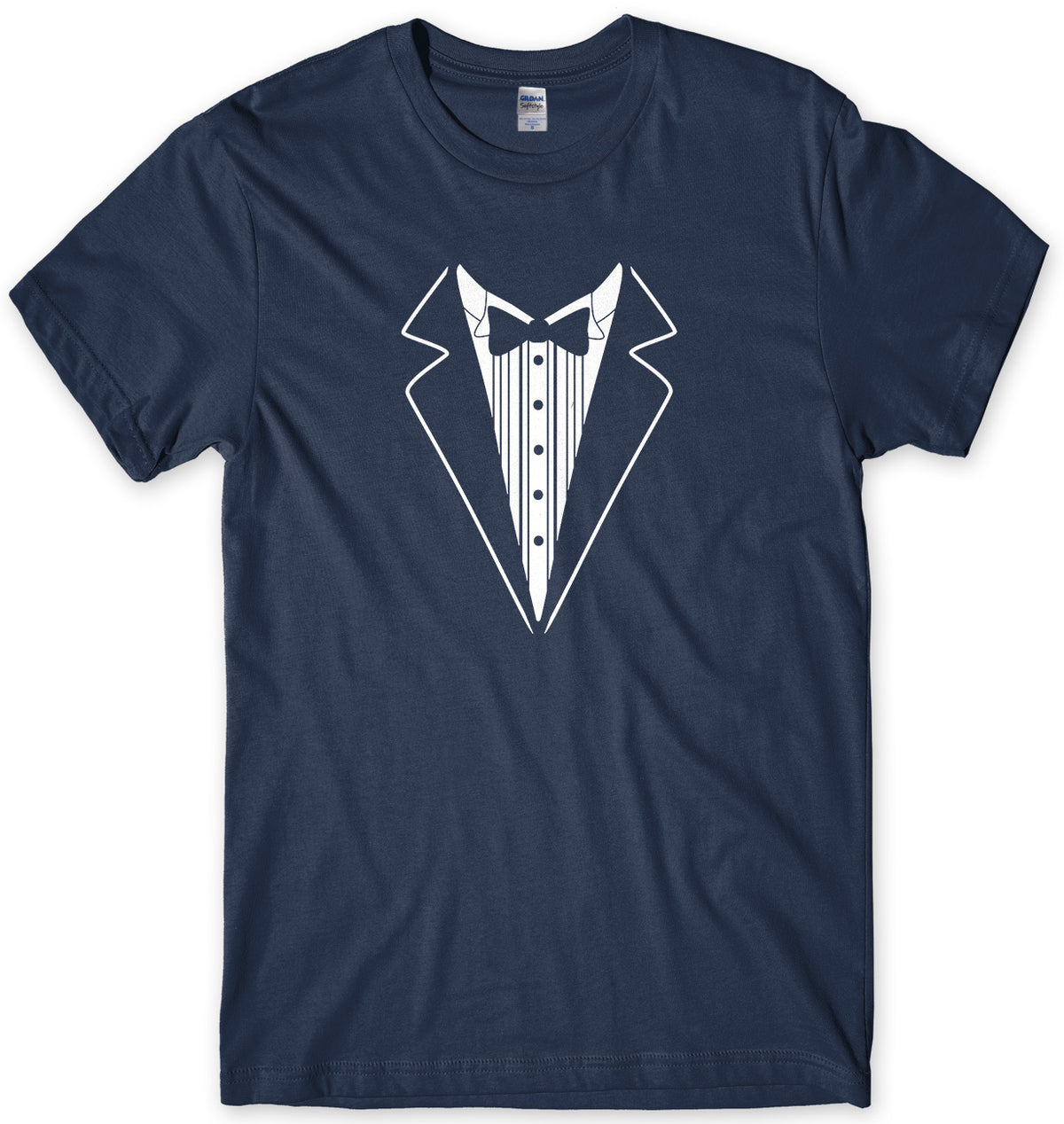 Tuxedo Suit Shirt And Tie Mens Unisex T-Shirt
