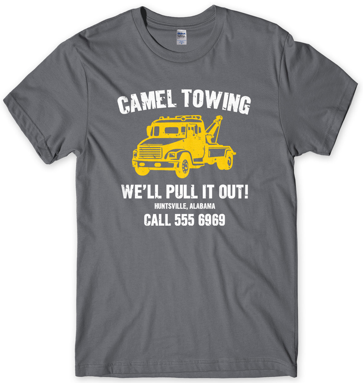 Camel Towing We&#39;ll Pull It Out Mens Unisex T-Shirt
